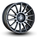 TSW Gemini Gloss Black Machined